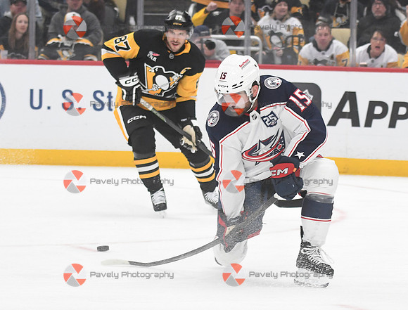 NHL: Columbus Blue Jackets at Pittsburgh Penguins