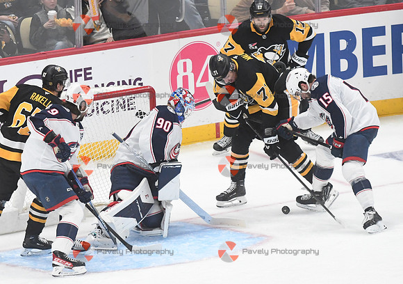 NHL: Columbus Blue Jackets at Pittsburgh Penguins