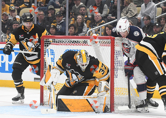 NHL: Columbus Blue Jackets at Pittsburgh Penguins