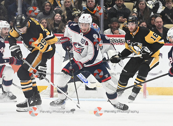 NHL: Columbus Blue Jackets at Pittsburgh Penguins