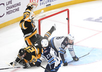 Jets Penguins Hockey