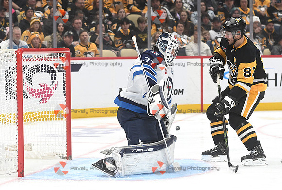 Jets Penguins Hockey