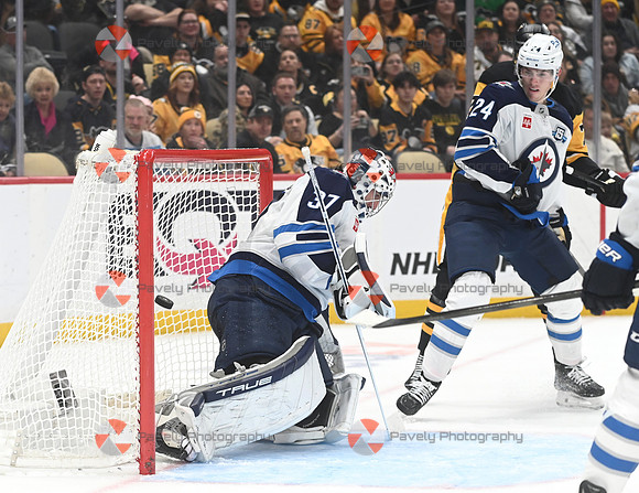 Jets Penguins Hockey