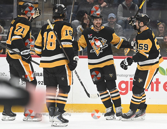 Jets Penguins Hockey