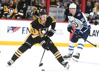 Jets Penguins Hockey