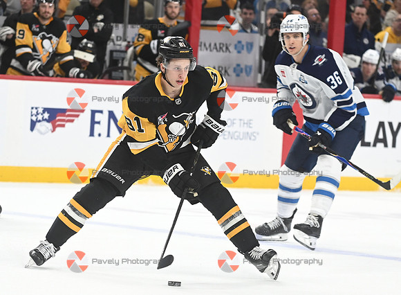 Jets Penguins Hockey