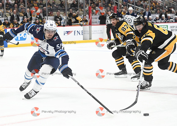 Jets Penguins Hockey