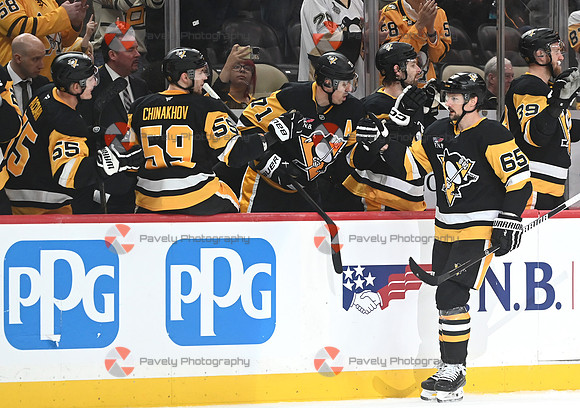 Jets Penguins Hockey