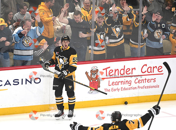 Jets Penguins Hockey