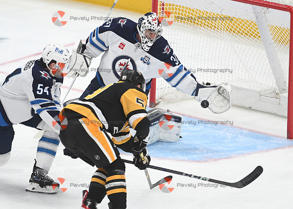 Jets Penguins Hockey