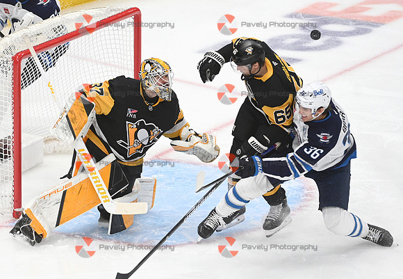 Jets Penguins Hockey