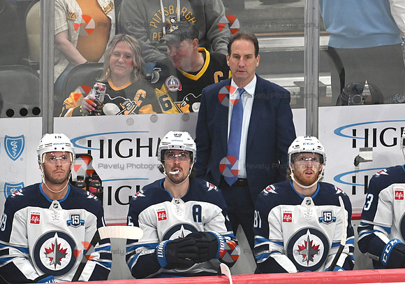 Jets Penguins Hockey