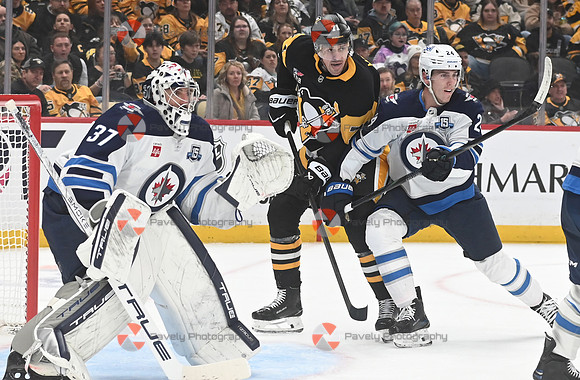 Jets Penguins Hockey