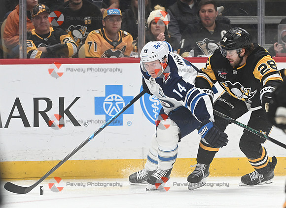 Jets Penguins Hockey