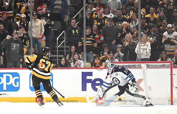Jets Penguins Hockey
