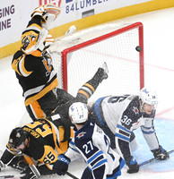 Jets Penguins Hockey