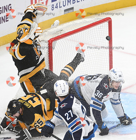 Jets Penguins Hockey