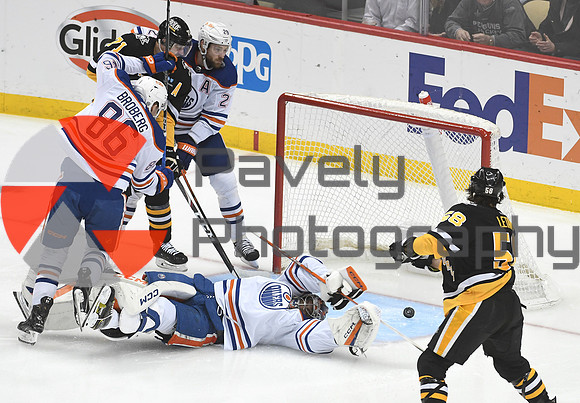 Oilers Penguins Hockey