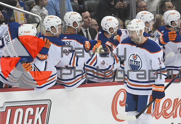 Oilers Penguins Hockey