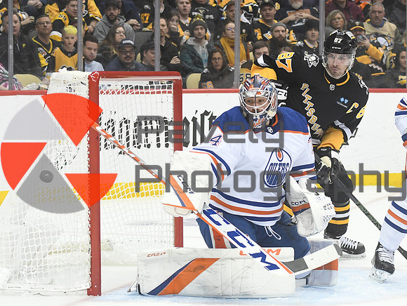 Oilers Penguins Hockey