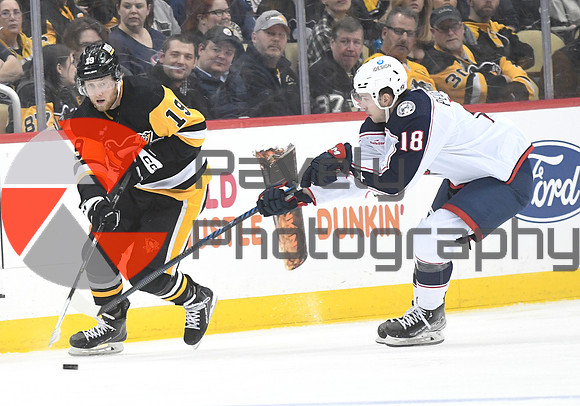 Blue Jackets Penguins Hockey