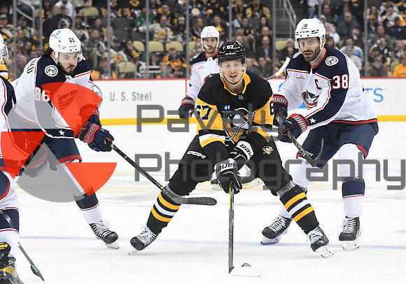 Blue Jackets Penguins Hockey