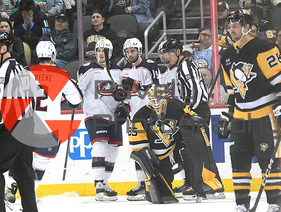 Blue Jackets Penguins Hockey
