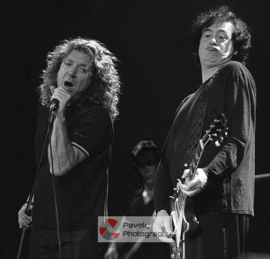 Jimmy Page & Robert Plant while working for www.triblive.com