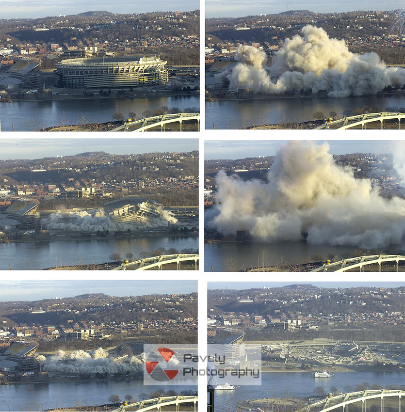 Three Rivers Stadium...Gone while working for www.triblive.com