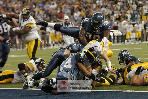 Super Bowl TD while working for www.triblive.com