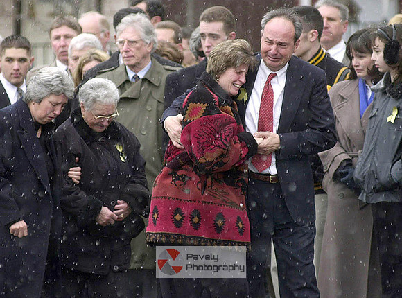 Funeral while working for www.triblive.com