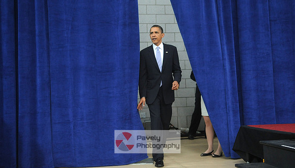 President Barack Obama Enters while working for www.triblive.com